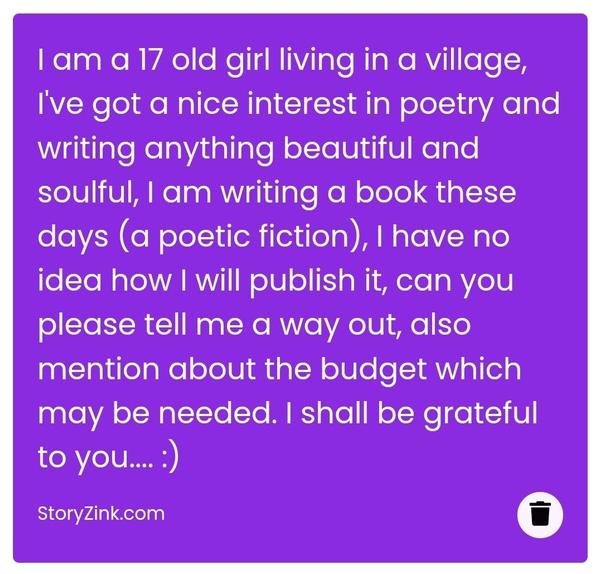 How do I publish poetry?-第1张图片