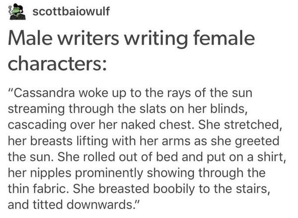 How can male authors write female characters so that women will enjoy the novel?-第1张图片